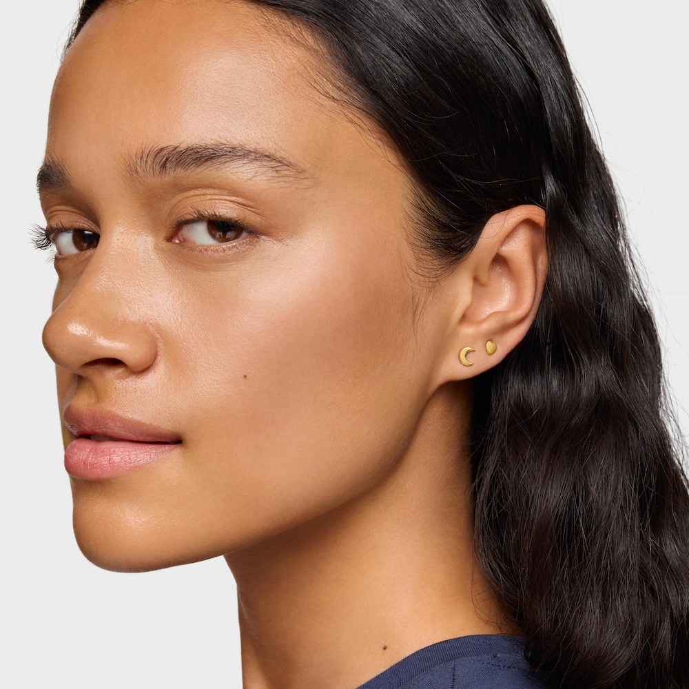 Moon Earrings with 18K gold vermeil TOUS Motifs