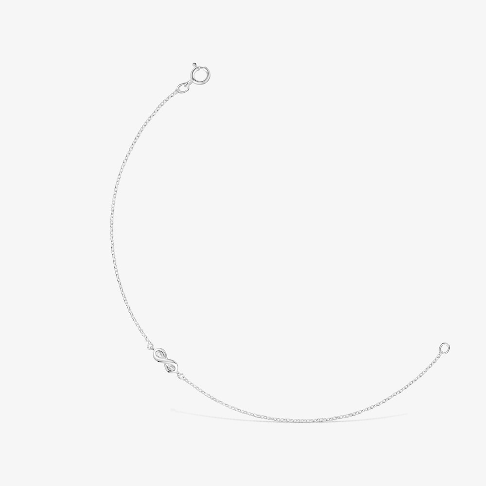 Silver infinity Chain bracelet TOUS Motifs
