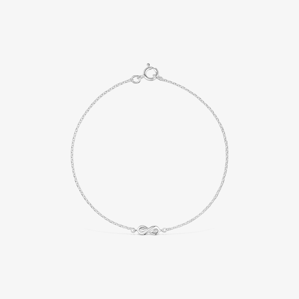 Silver infinity Chain bracelet TOUS Motifs
