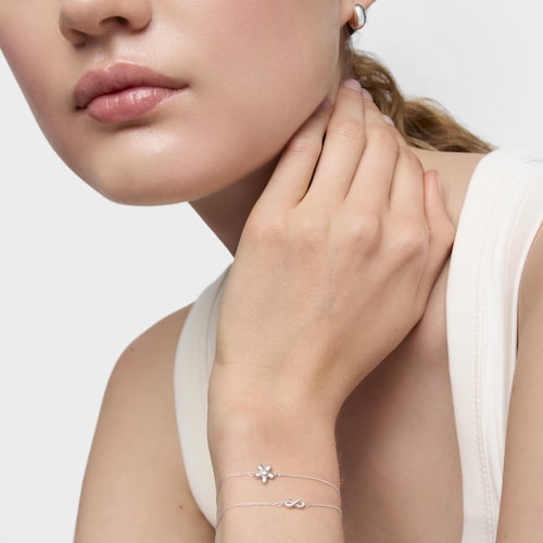 Silver infinity Chain bracelet TOUS Motifs