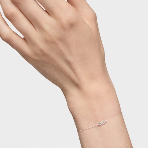 Silver infinity Chain bracelet TOUS Motifs