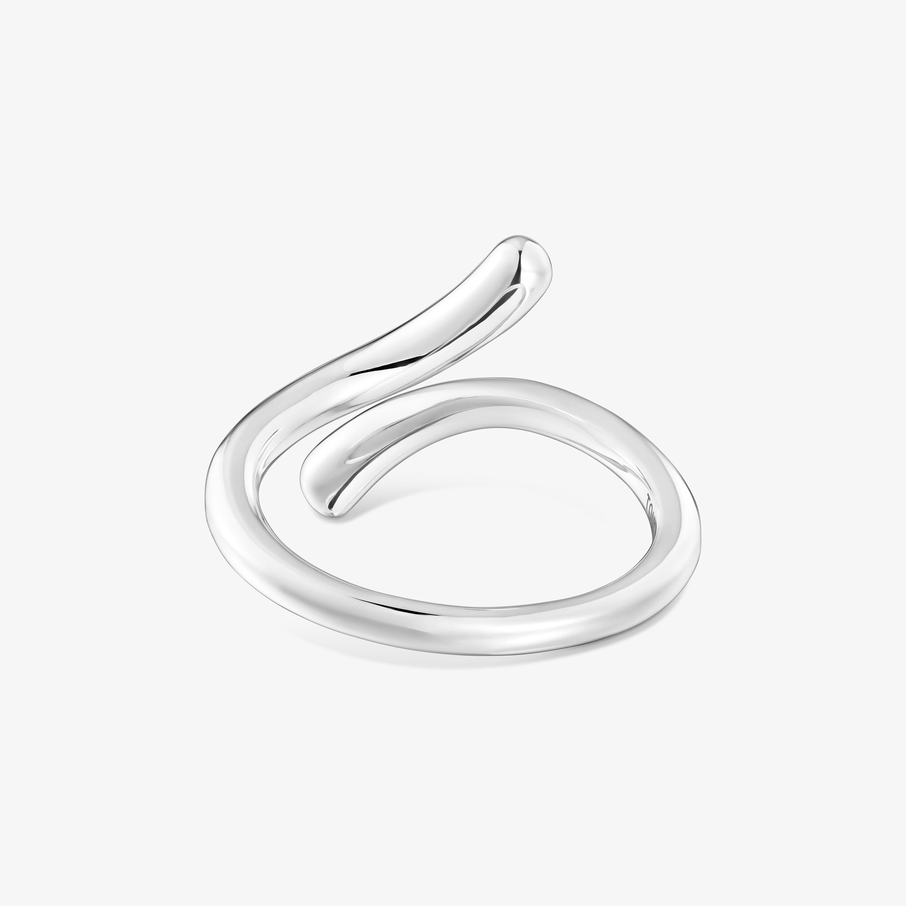 Silver open Ring TOUS Motifs