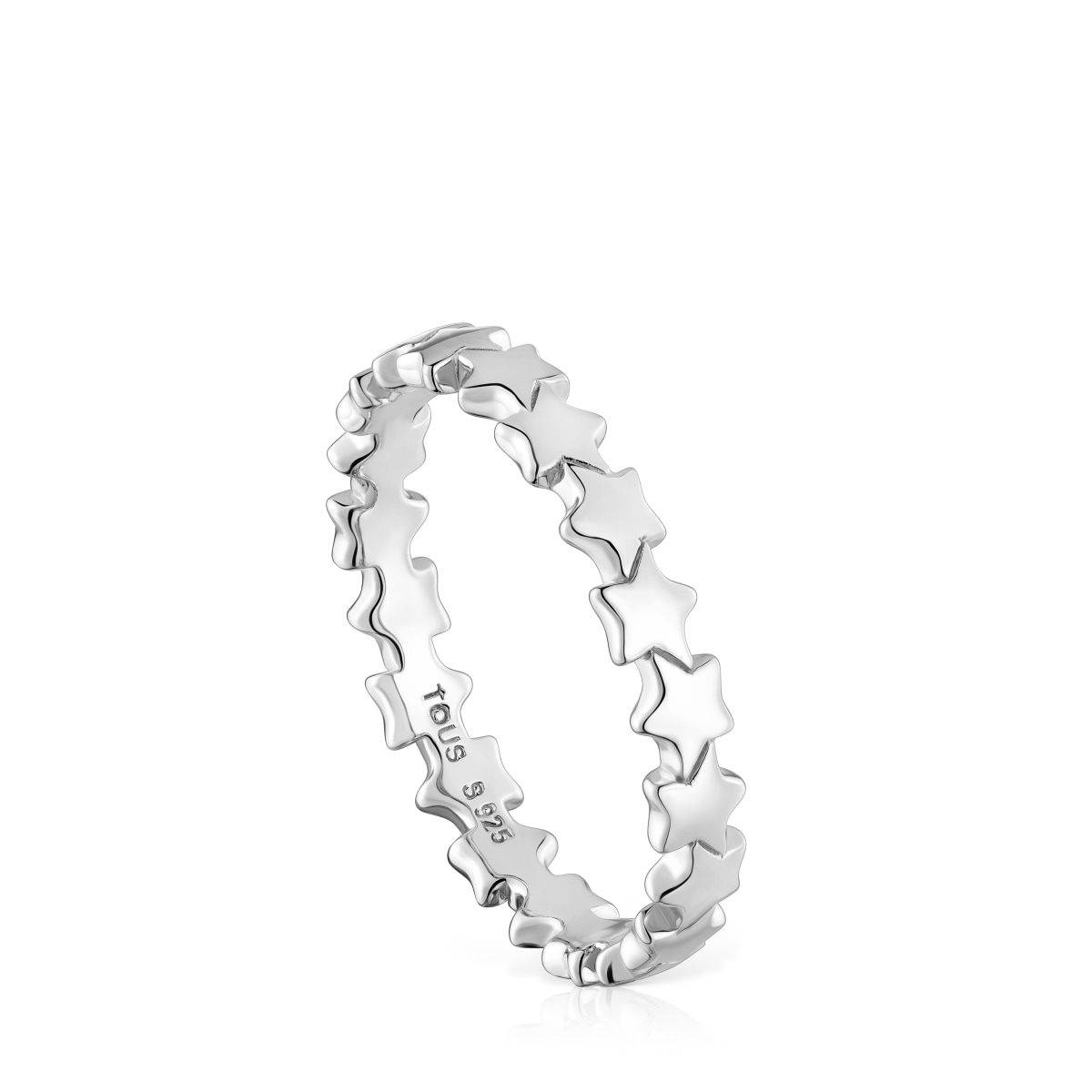 Tous - Anillo Estrellas De Plata Tous Motivos Talla 12