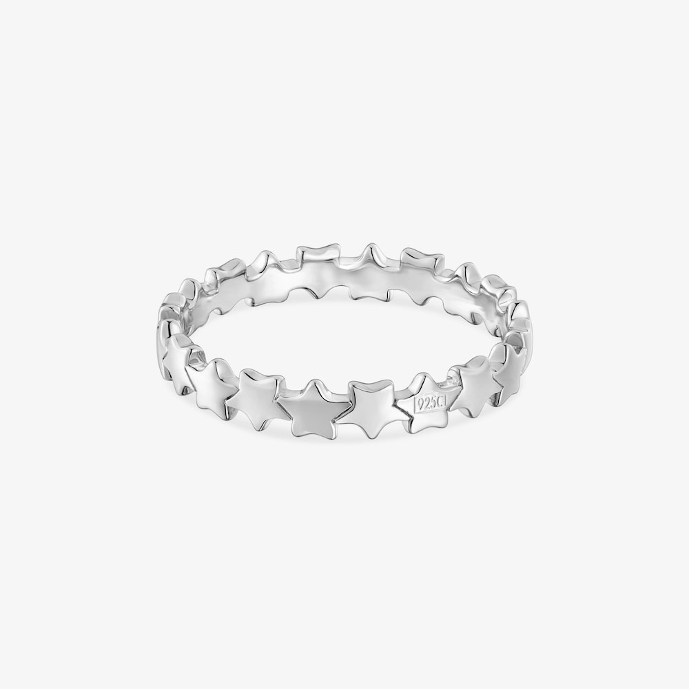 Silver Ring with stars TOUS Motifs