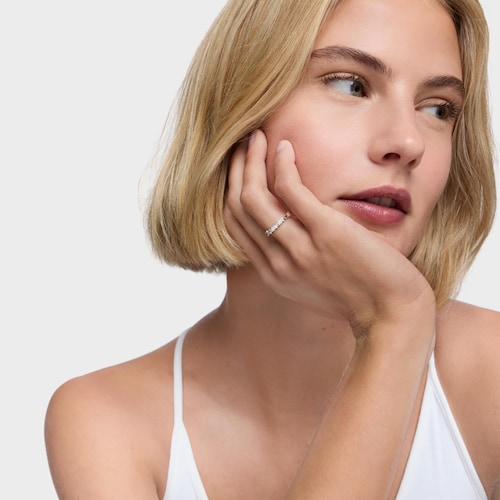 Silver Ring with flower TOUS Motifs