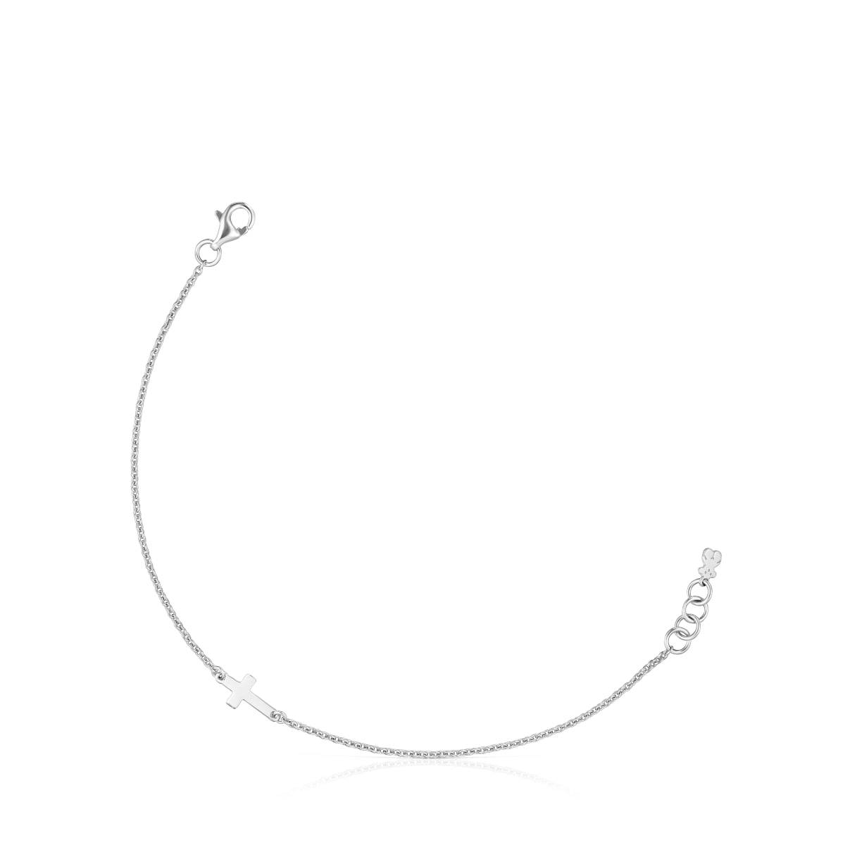 Tous - Pulsera Cadena Cruz De Plata Tous Motivos - Plateado