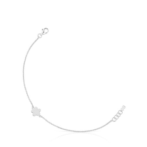 Pulsera cadena flor de plata TOUS Motivos
