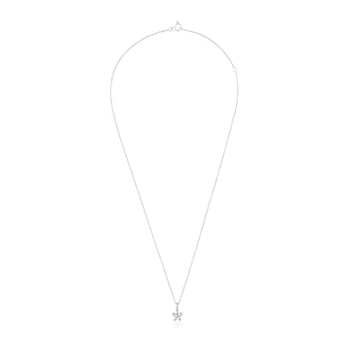 Collar corto flor de plata TOUS Motivos