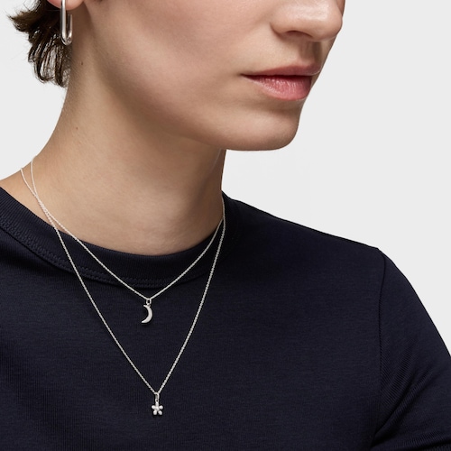 Collar corto flor de plata TOUS Motivos