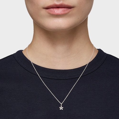Collar corto flor de plata TOUS Motivos