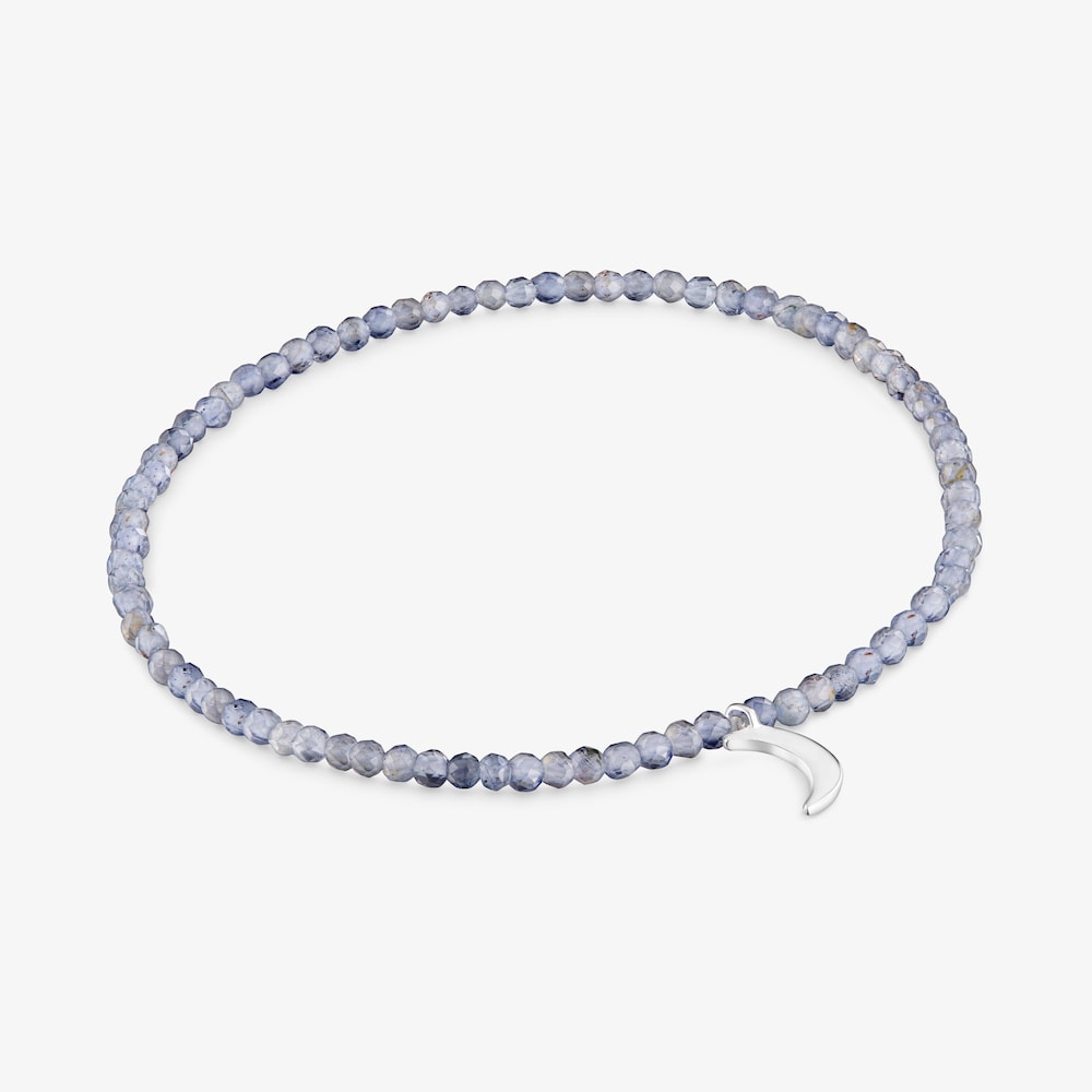 Elastick&yacute; N&aacute;ramek s&nbsp;iolity a&nbsp;stř&iacute;brn&yacute;m měs&iacute;cem TOUS Motifs