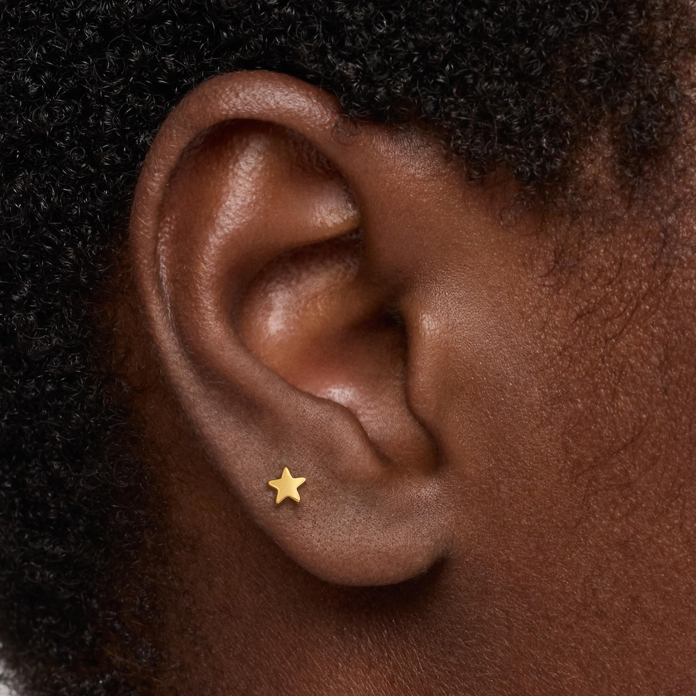 Piercing TOUS Basics &alpha;&pi;ό &chi;&rho;&upsilon;&sigma;ό 14 &kappa;&alpha;&rho;&alpha;&tau;ί&omega;&nu; &mu;&epsilon; &mu;&omicron;&tau;ί&beta;&omicron; &alpha;&sigma;&tau;&epsilon;&rho;&iota;&omicron;ύ 8 mm