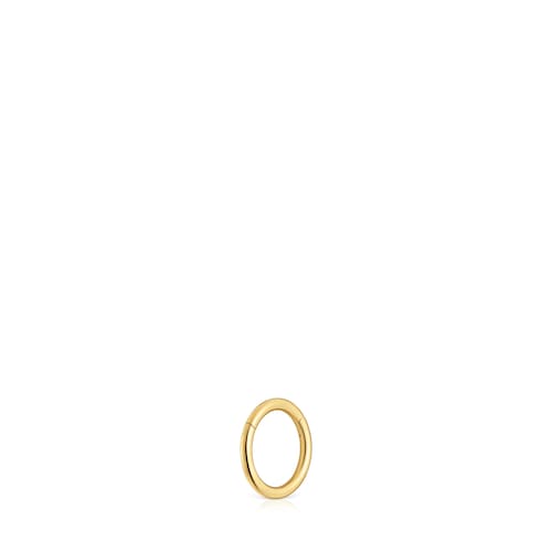 Piercing aro de oro 14 kt 10 mm TOUS Basics