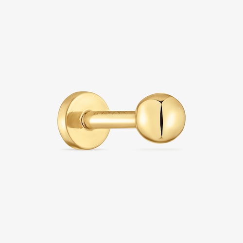 Piercing ze 14kar&aacute;tov&eacute;ho zlata s&nbsp;motivem kuličky o&nbsp;velikosti 6&nbsp;mm TOUS Basics