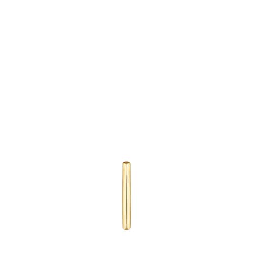 Piercing de oro 14 kt motivo barra 6 mm TOUS Basics