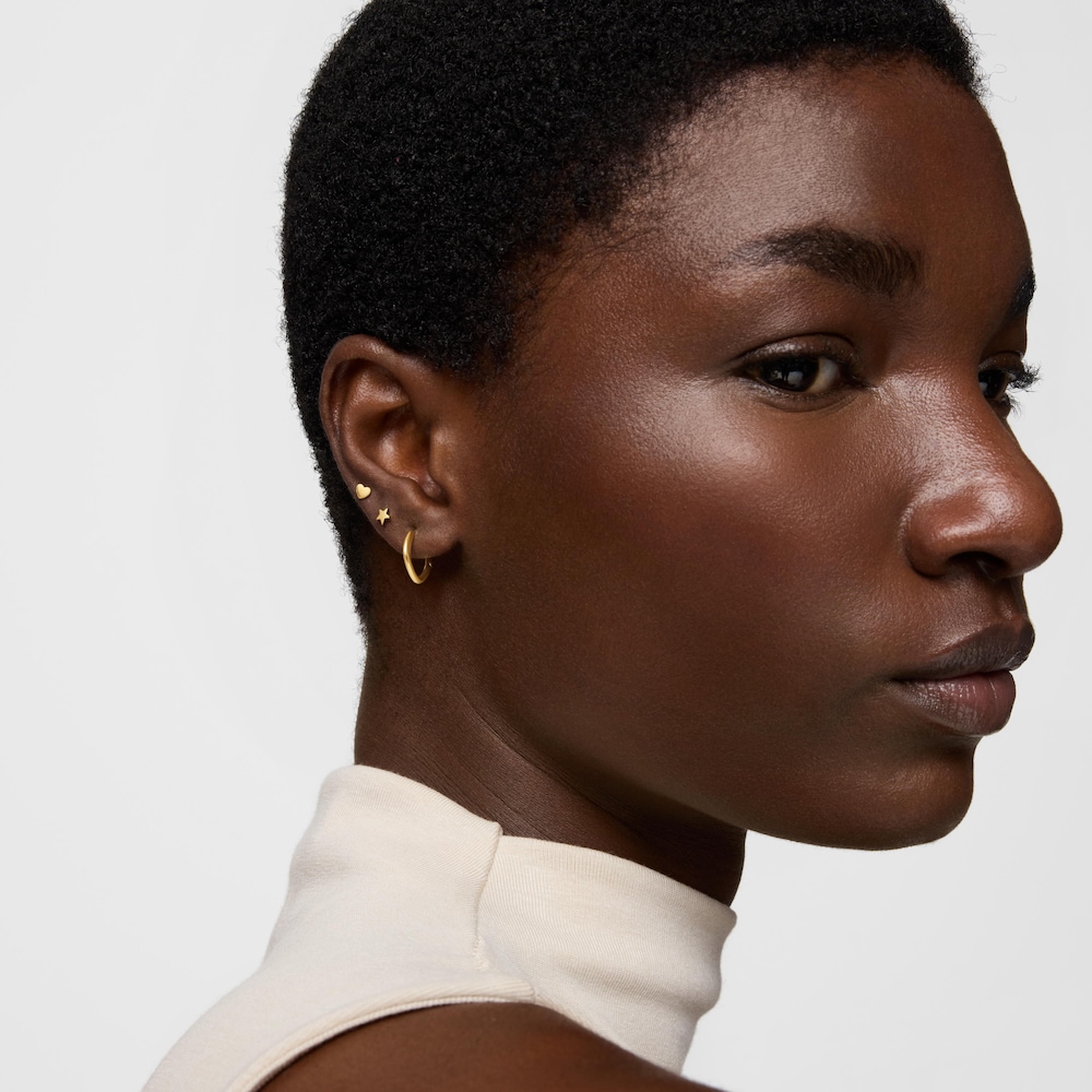 Piercing TOUS Basics &alpha;&pi;ό &chi;&rho;&upsilon;&sigma;ό 14 &kappa;&alpha;&rho;&alpha;&tau;ί&omega;&nu; &mu;&epsilon; &mu;&omicron;&tau;ί&beta;&omicron; &alpha;&sigma;&tau;&epsilon;&rho;&iota;&omicron;ύ 6 mm