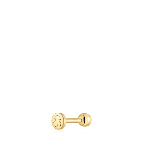 Piercing em ouro de 14 K motivo bola 8 mm TOUS Basics