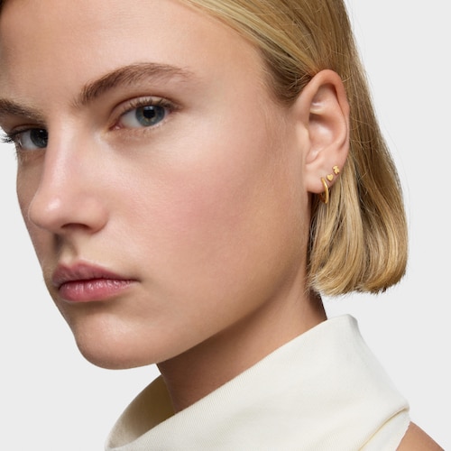 Piercing em ouro de 14 K motivo coração 8 mm TOUS Basics