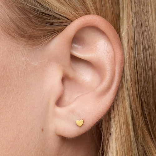 Piercing de oro 14 kt motivo corazón 6 mm TOUS Basics