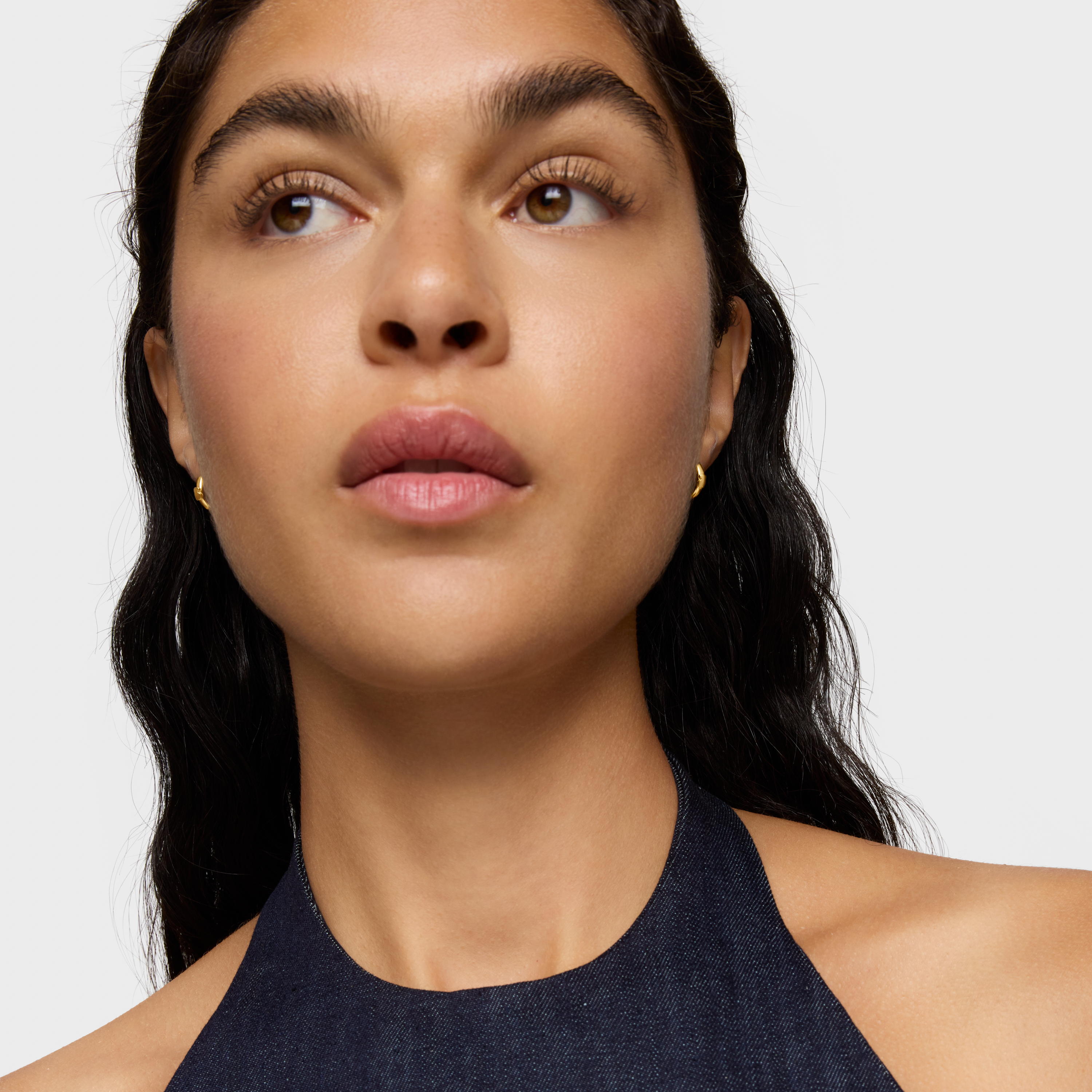 12 mm Hoop earrings with bear and 18K gold vermeil TOUS Basics