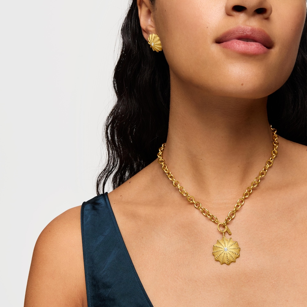 Two-tone Pendant TOUS Grain Arrecife de Coral