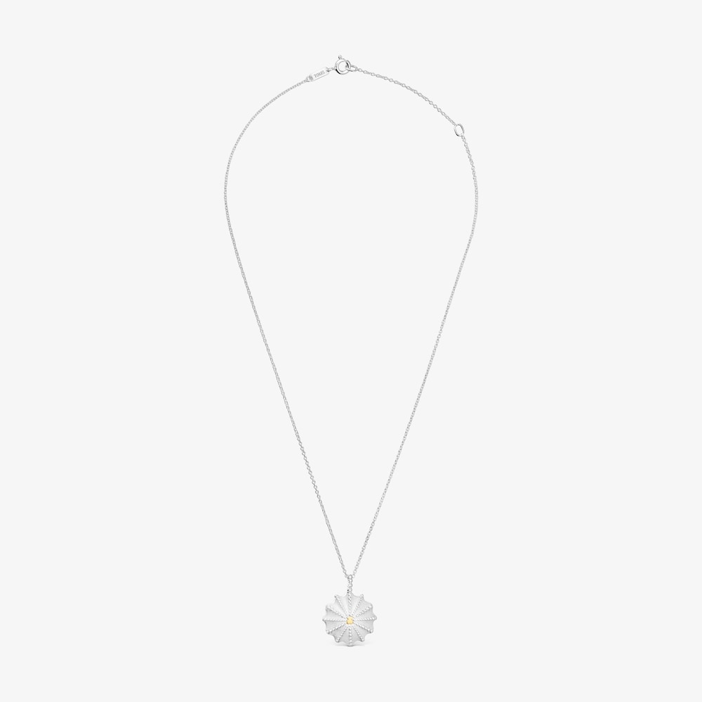 Two-tone Necklace TOUS Grain Arrecife de Coral