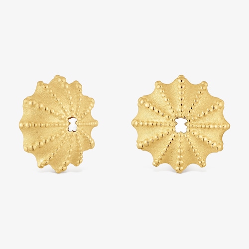 Pendientes bicolor 19 mm TOUS Grain Arrecife de Coral