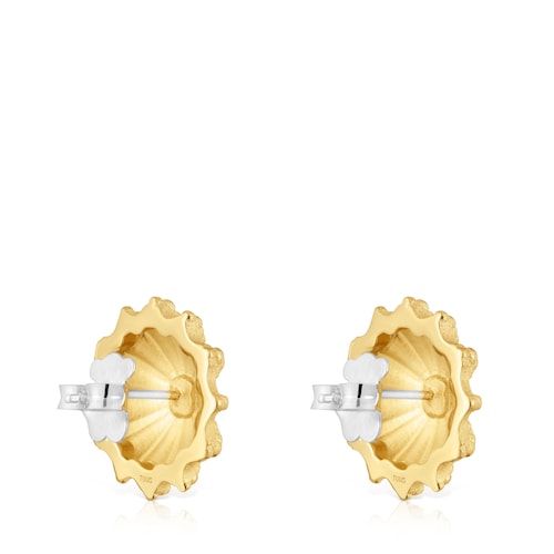 Pendientes bicolor 19 mm TOUS Grain Arrecife de Coral