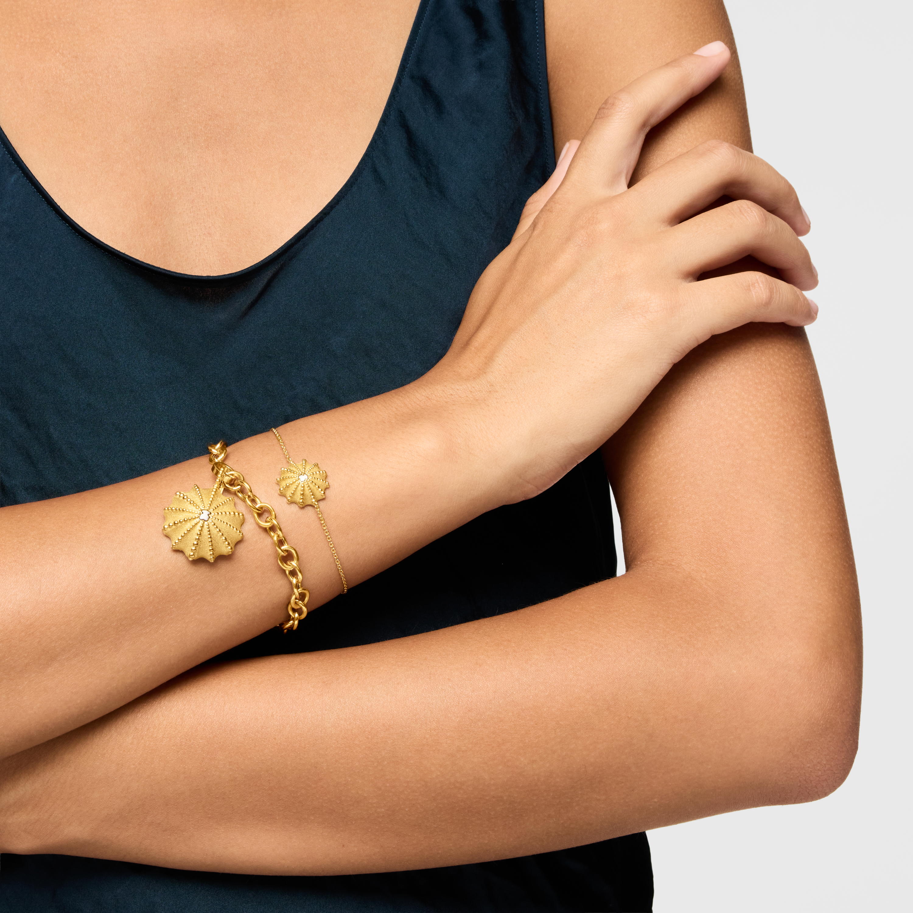Two-tone Chain bracelet TOUS Grain Arrecife de Coral