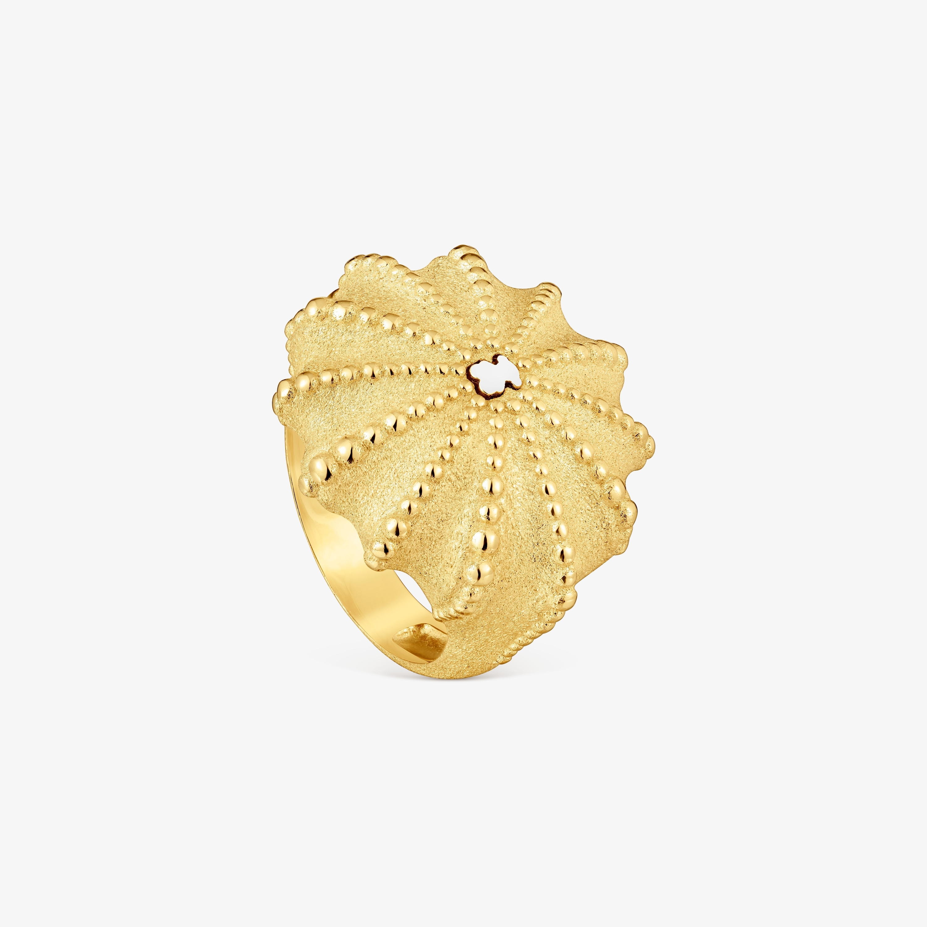 Two-tone Signet ring TOUS Grain Arrecife de Coral