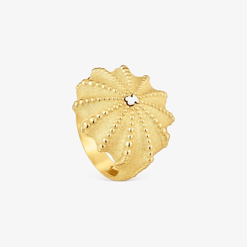 Two-tone Signet ring TOUS Grain Arrecife de Coral