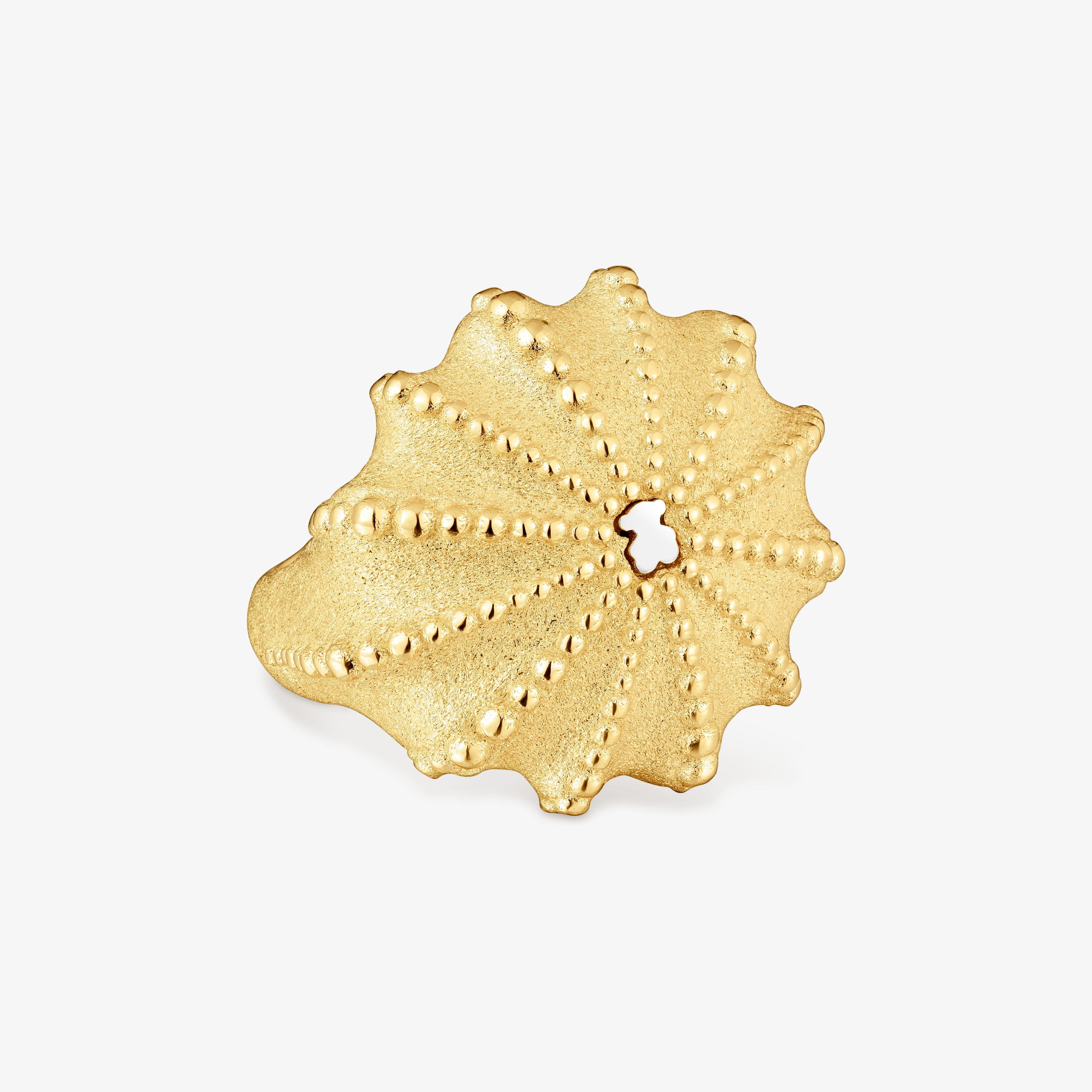 Two-tone Signet ring TOUS Grain Arrecife de Coral