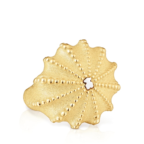 Two-tone Signet ring TOUS Grain Arrecife de Coral