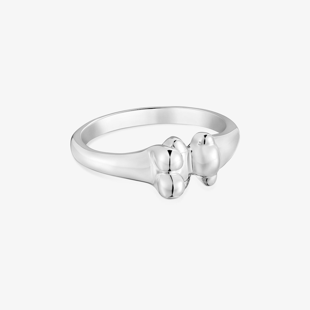 Anillo de plata motivo oso Cachito M&iacute;o