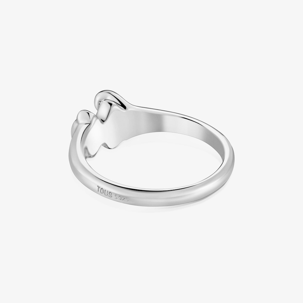 Anillo de plata motivo oso Cachito M&iacute;o