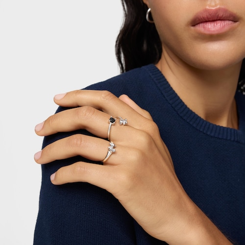 Anillo de plata motivo oso Cachito Mío