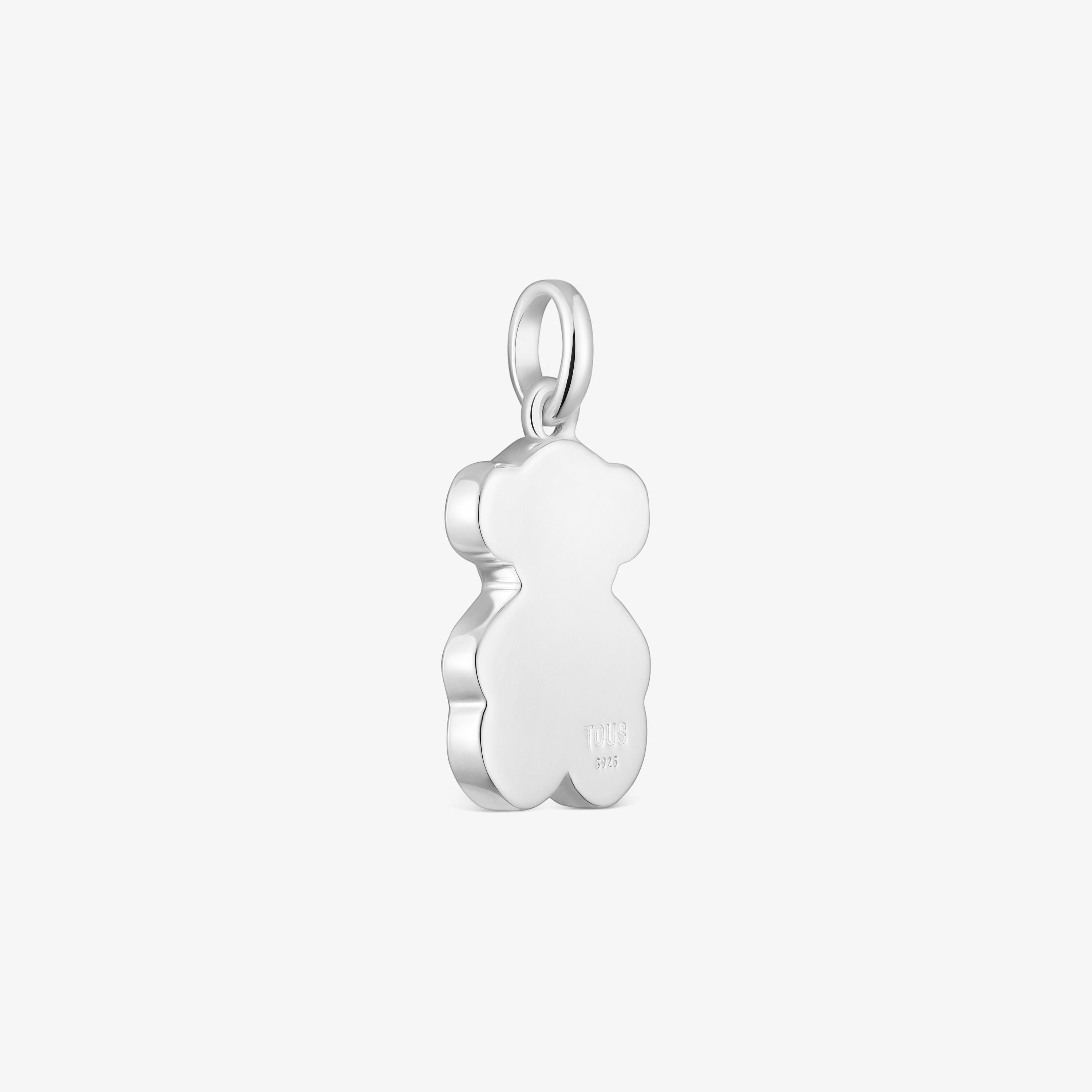 Silver and spinel bear Pendant Sweet Dolls