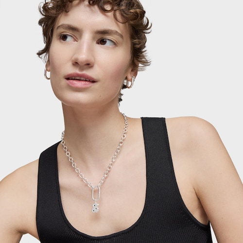 Colgante oso de plata y espinelas Sweet Dolls