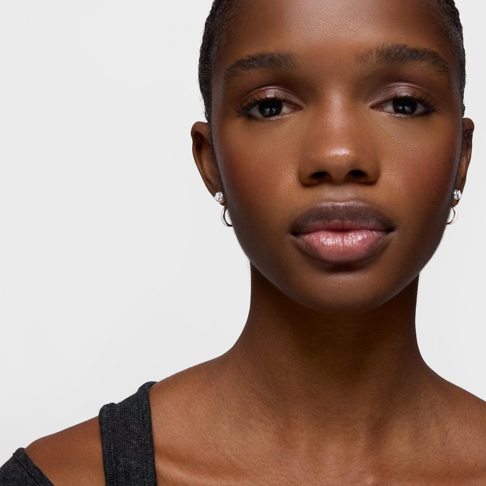 Strieborn&eacute; Obručov&eacute; n&aacute;u&scaron;nice s&nbsp;kultivovan&yacute;mi perlami TOUS Icon Pearl