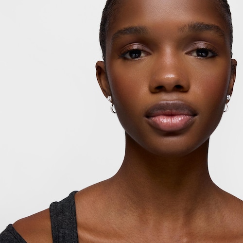 Pendientes de aro en  plata y perlas cultivadas Icon Pearl