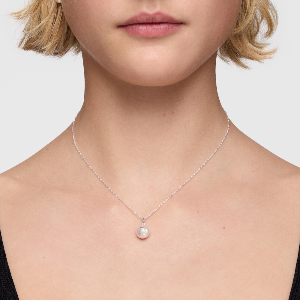 &Kappa;&omicron;&nu;&tau;ό &kappa;&omicron;&lambda;&iota;έ TOUS Icon Pearl &alpha;&pi;ό &alpha;&sigma;ή&mu;&iota; &kappa;&alpha;&iota; &kappa;&alpha;&lambda;&lambda;&iota;&epsilon;&rho;&gamma;&eta;&mu;έ&nu;&omicron; &mu;&alpha;&rho;&gamma;&alpha;&rho;&iota;&tau;ά&rho;&iota; &gamma;&lambda;&upsilon;&kappa;&omicron;ύ &nu;&epsilon;&rho;&omicron;ύ 10,5 mm