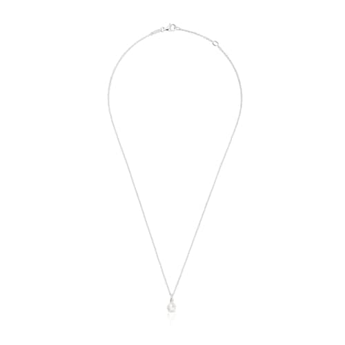 Collar corto de plata y perla cultivada de agua dulce 6,5 mm Icon Pearl