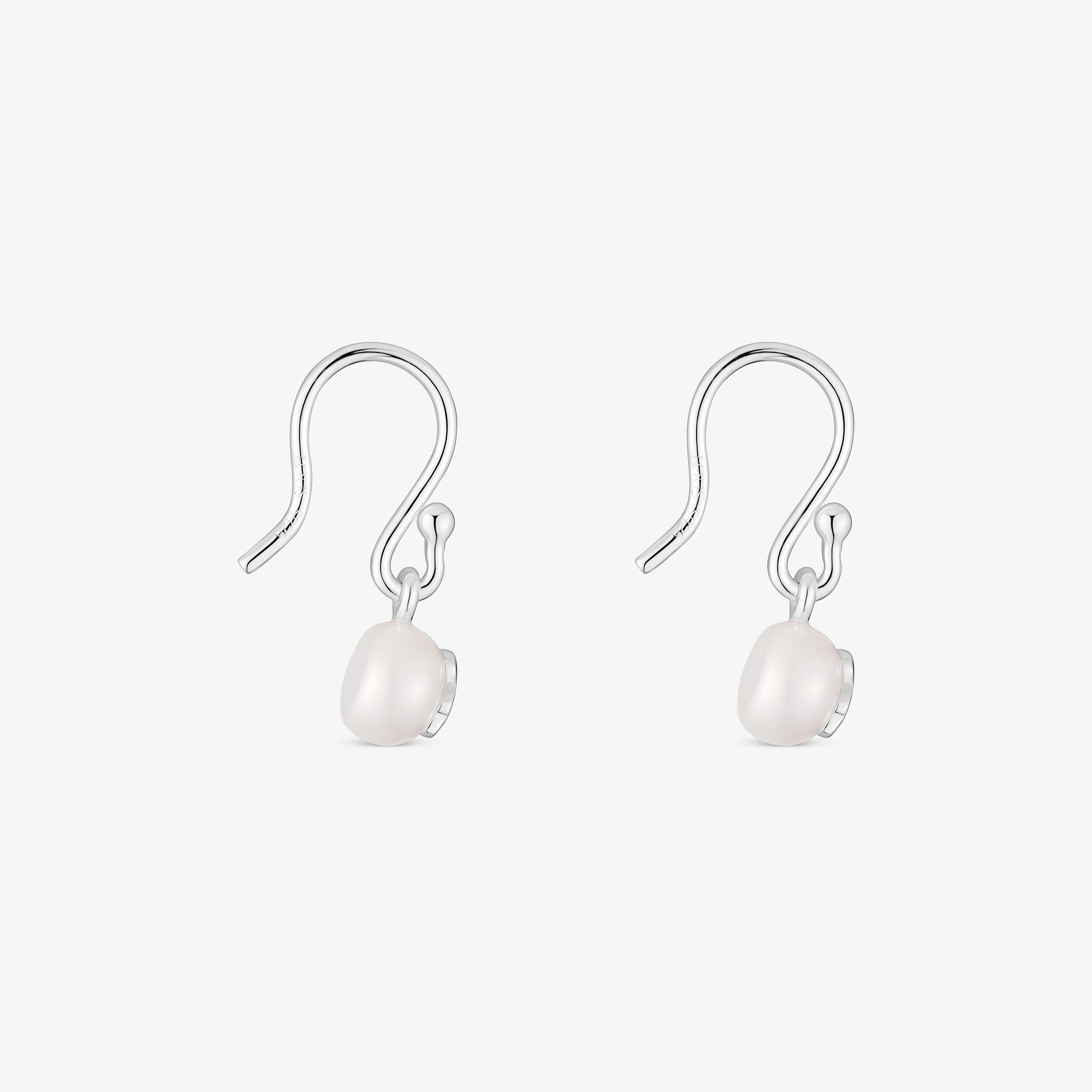 Short silver and cultured pearl Earrings TOUS Icon Pearl