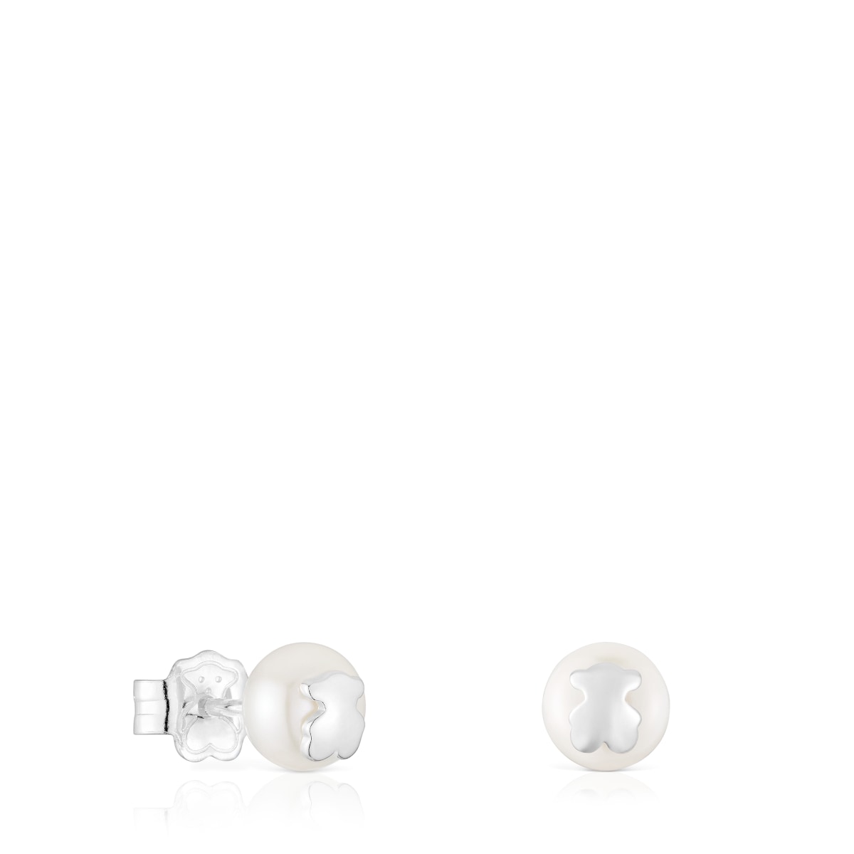 Tous - Pendientes De Plata Y Perlas Cultivadas 6 Mm Icon Pearl - Plateado