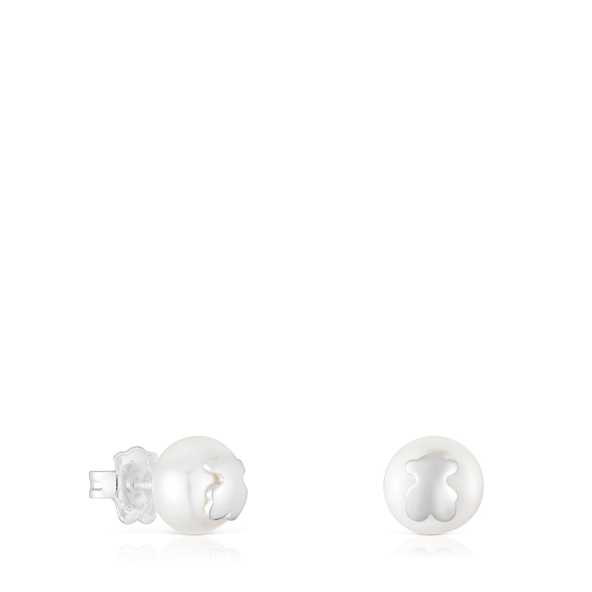 Tous - Pendientes De Plata Y Perlas Cultivadas 8,5 Mm Icon Pearl - Plateado