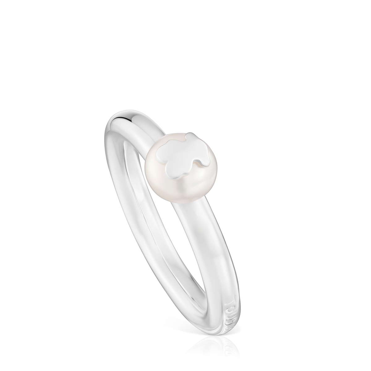 Tous - Anillo De Plata Y Perla Cultivada Icon Pearl Talla 12