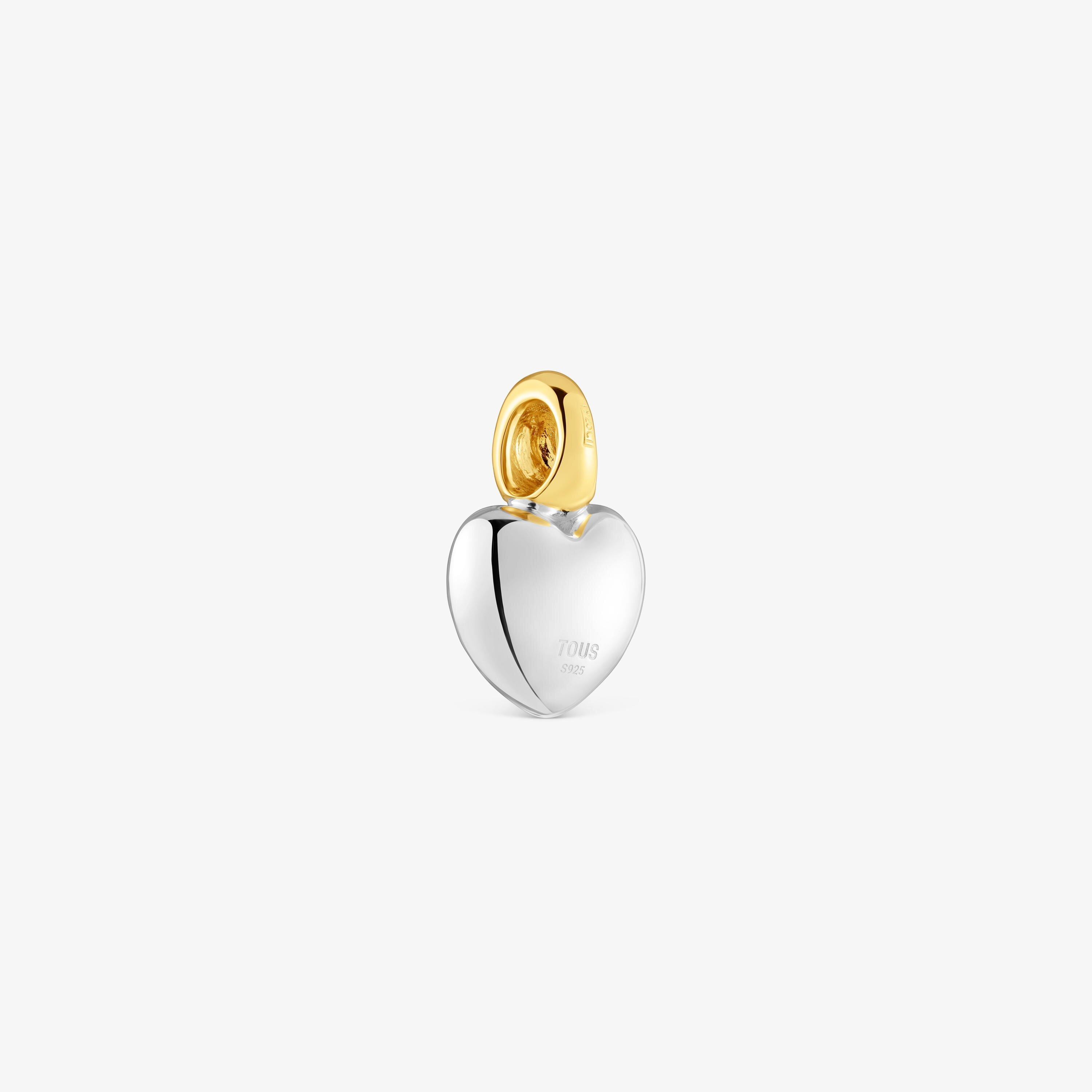 Two-tone heart-motif Pendant TOUS Flechazo