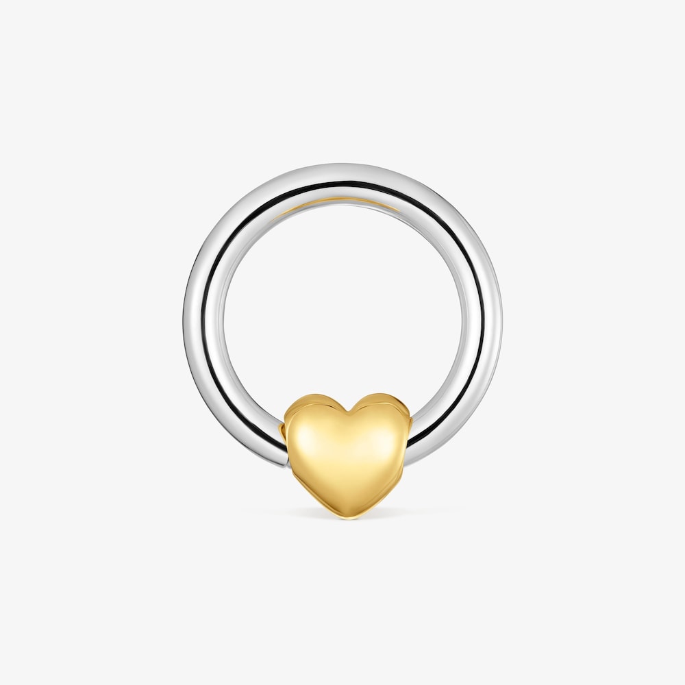 Pendentif cercle bicolore TOUS Flechazo