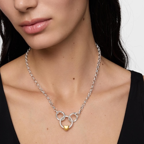 Two-tone circle Pendant TOUS Flechazo