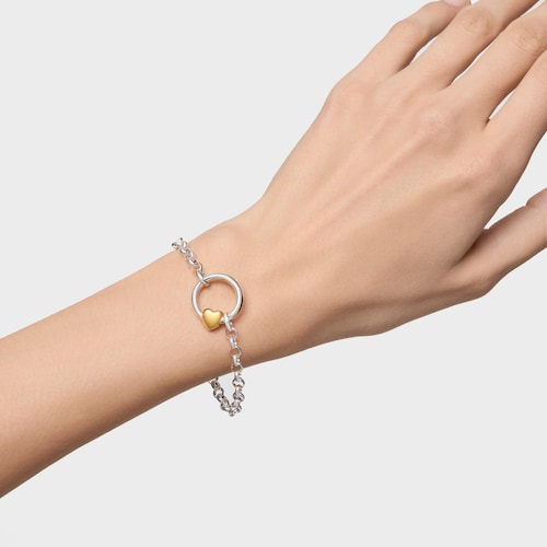 Two-tone circle Pendant TOUS Flechazo